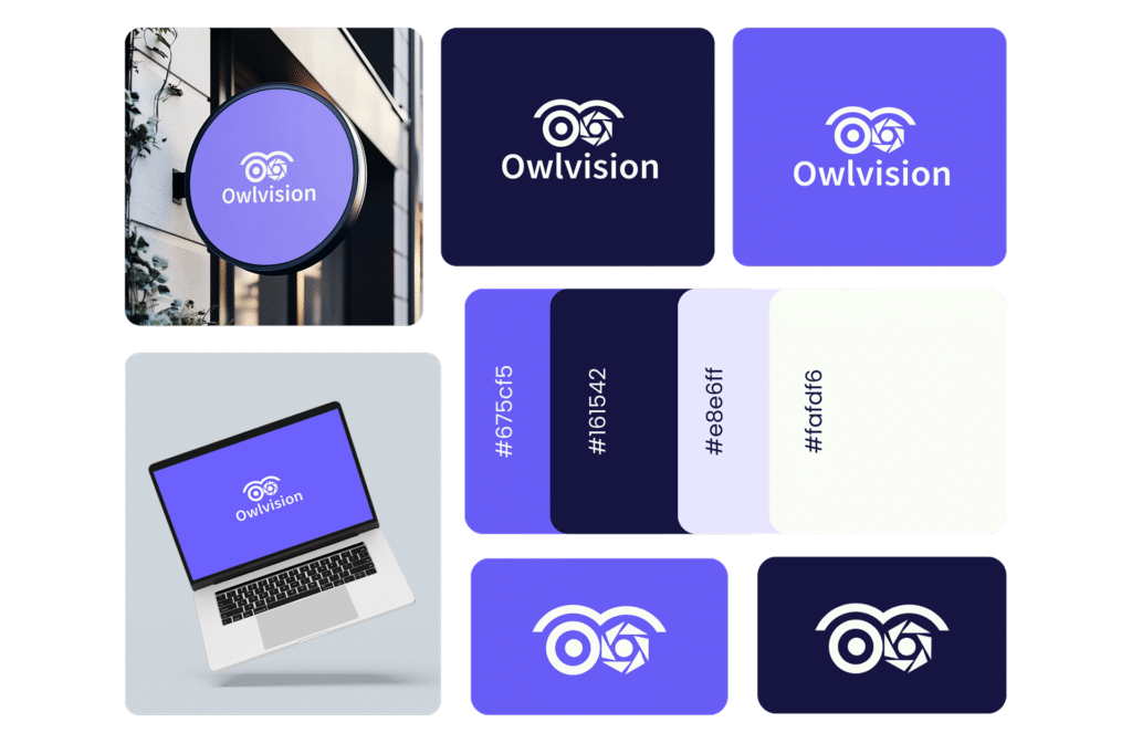Owlvision brand identity