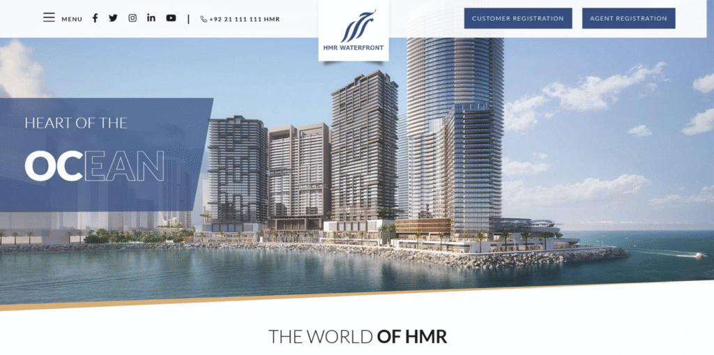 Real estate website
